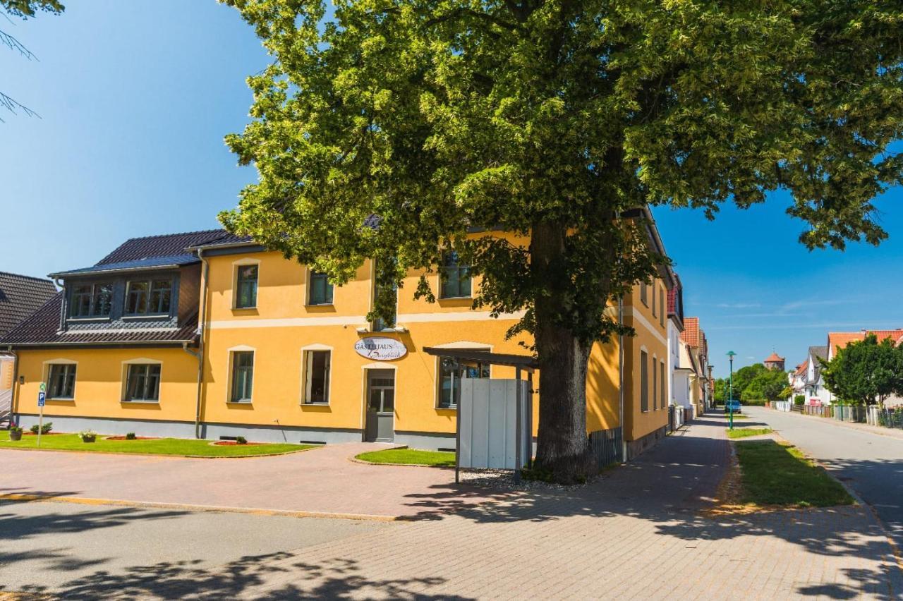 Gaestehaus Burgblick Neustadt-Glewe Bagian luar foto